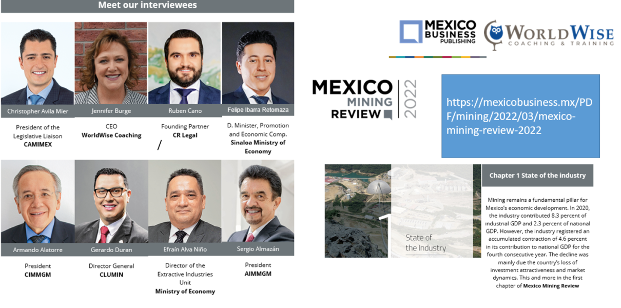 J Burge WorldWise Coach CEO Mexico Mining Review 2022